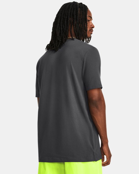 Men's Project Rock Statement Short Sleeve in Gray image number 1